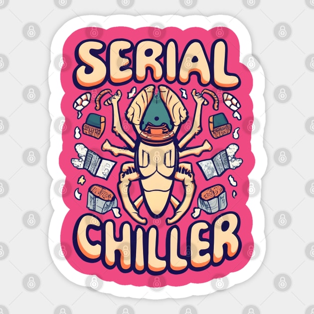 Serial killer Sticker by NomiCrafts